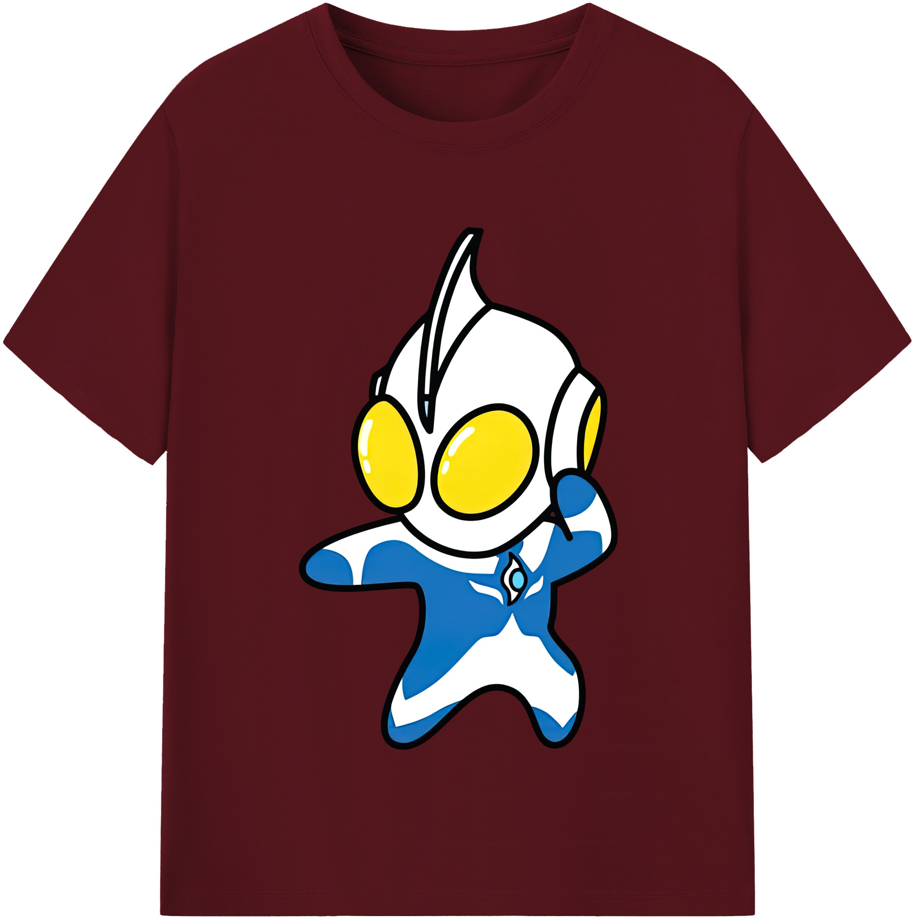 （画像用） ウルトラマン Ultraman 綿100％半袖Tシャツ（フロントプリント）